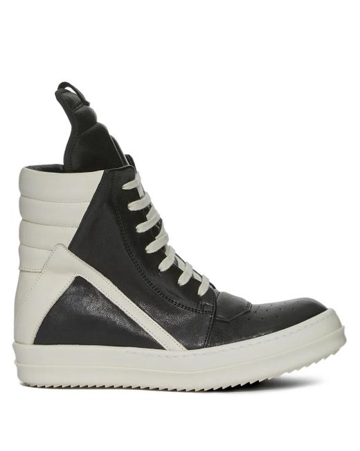 Sneakers Alte di Rick Owens in Black da Uomo