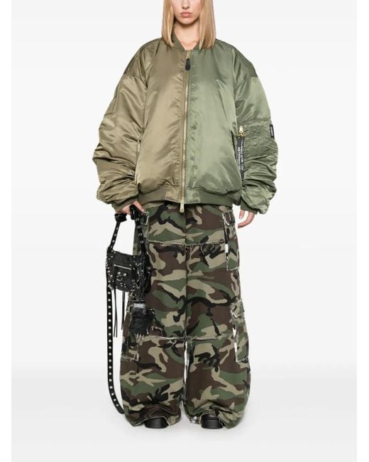 新品 VETEMENTS × ALPHA CAMO Bomber JKT 新品 VETEMENTS × ALPHA CAMO Bomber JKT