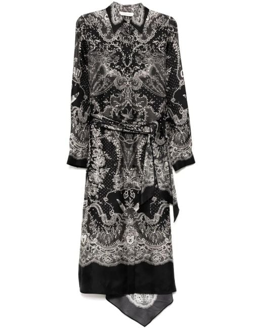 Zimmermann Crush シャツドレス Black