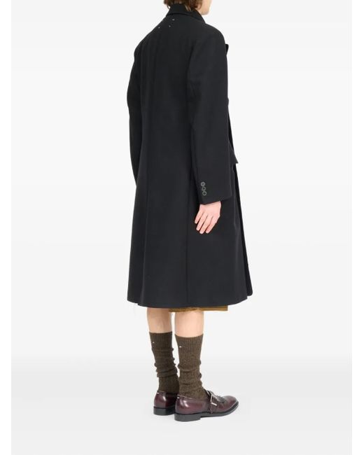 メンズ Maison Margiela ダブルコート Black