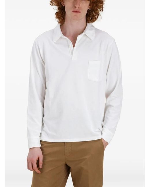 Fortela White Missouril Polo Shirt for men