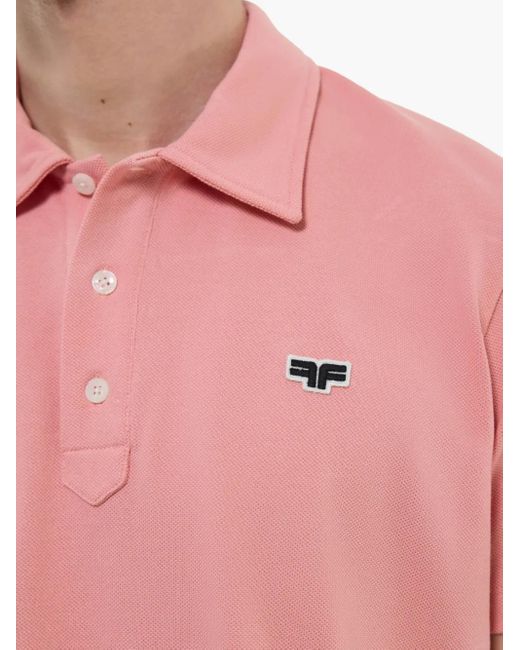 メンズ Fursac ピケ ポロシャツ Pink