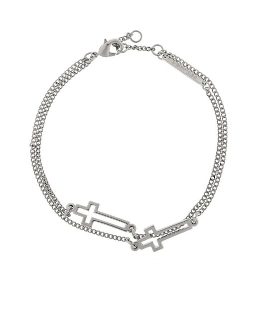 DSquared² Armband mit Anhängern in White für Herren