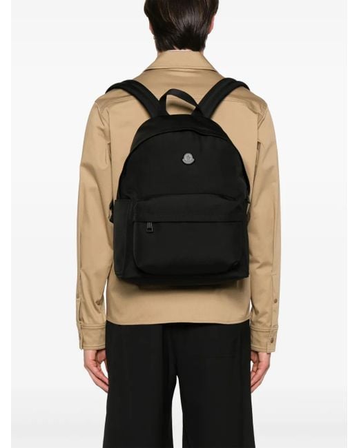 Moncler Black New Pierrick Bags for men