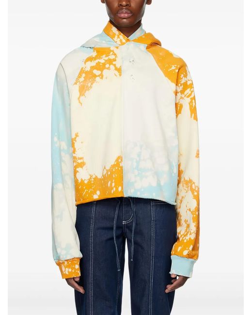 Liberal Youth Ministry Yellow Hoodie Bicolore for men