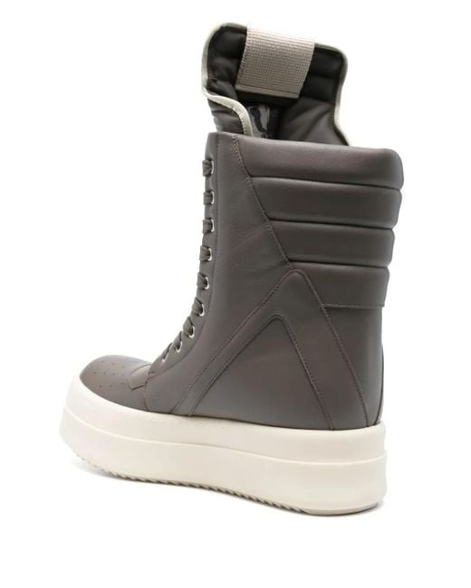 Rick Owens Gray Runway Mega Sneakers for men