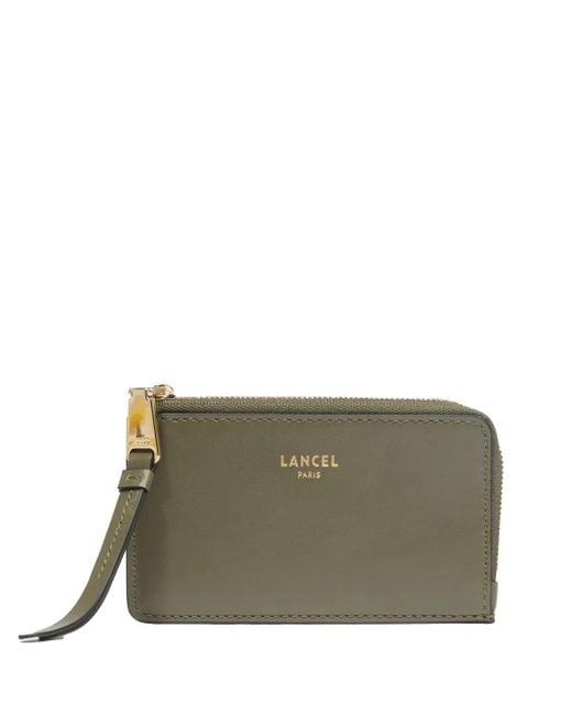 Lancel Green Origami Cardholder