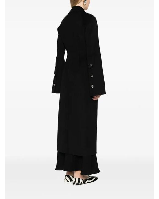 Sportmax Black Danzatore Coat