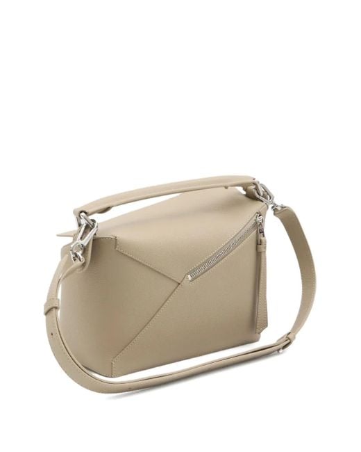 Loewe Natural Small Puzzle Edge Tote Bag