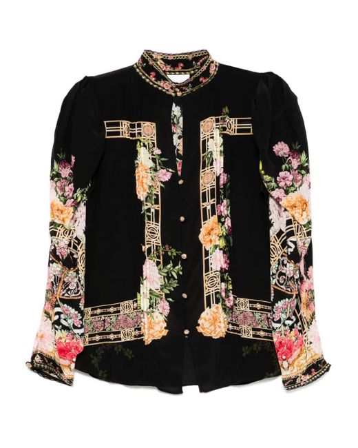 Camilla Adorned In Alexandria ブラウス Black
