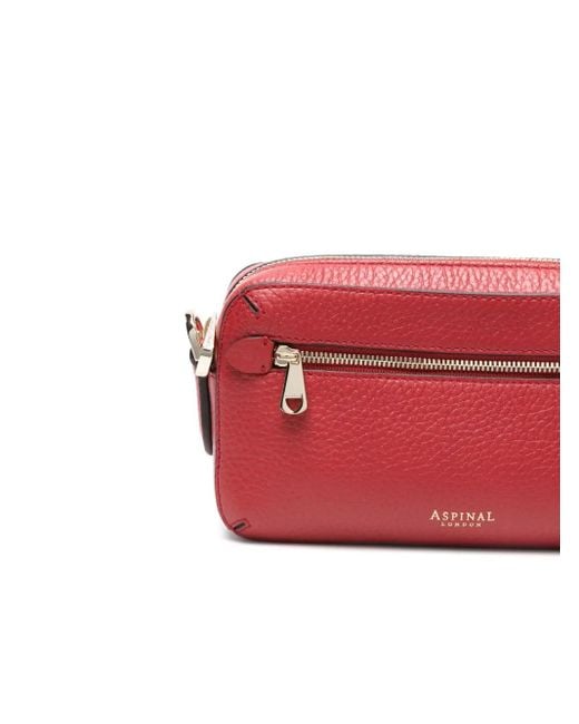 Aspinal Red Camera Mini Bag