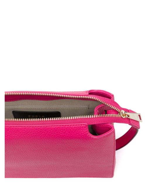 Furla Pink Nuvola Leather Cross Body Bag