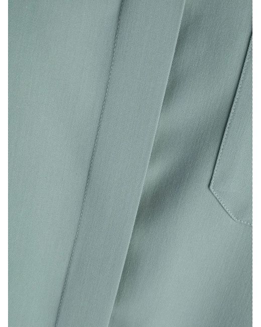 Cruna Blue Button-Up Shirt