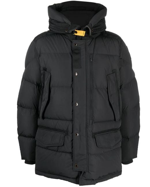 Parajumpers Black Harraseeket Padded Down Jacket for men