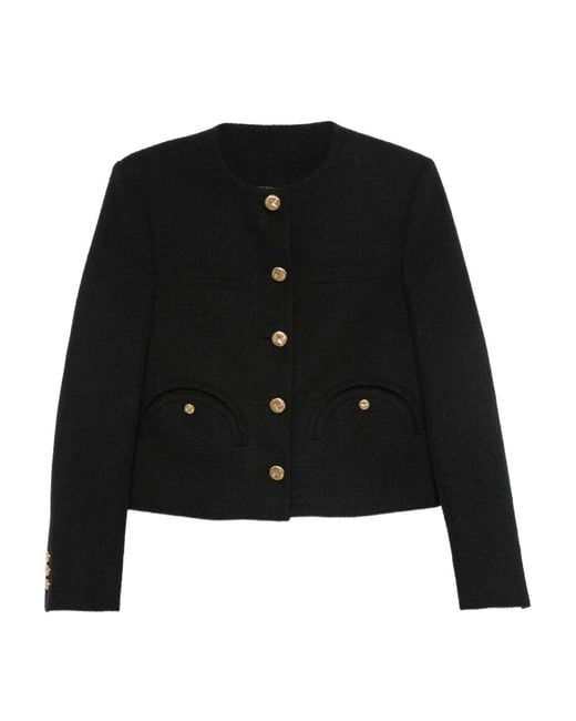 Blazé Milano Tweed Jack in het Black