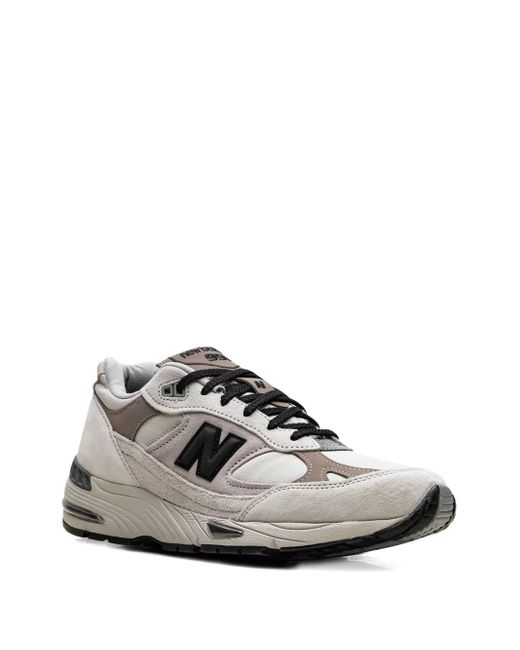 New Balance White 991 "Urban Winter for men