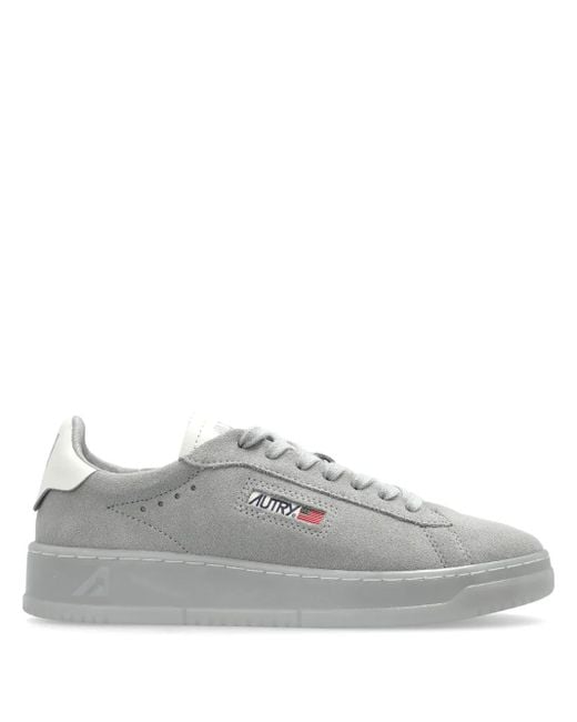 Autry Gray Dallas Low Sneakers