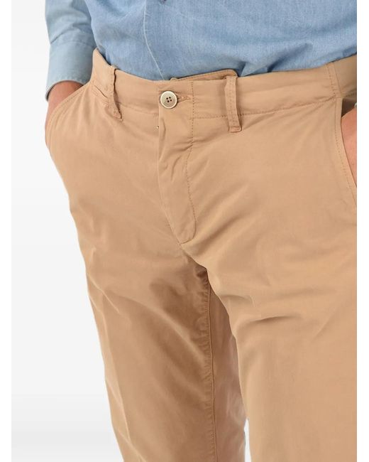 Corneliani Natural Straigh-Leg Chino Trousers for men