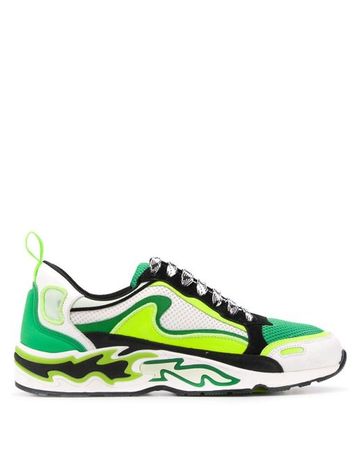 Sandro Flame Sneakers in het Green