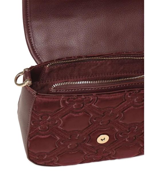 Borsa A Spalla Trapuntata di V73 in Purple