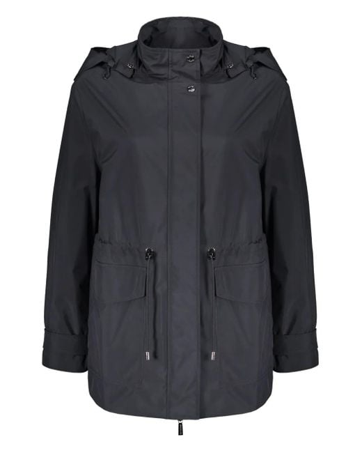 Moorer Jas Met Capuchon in het Black
