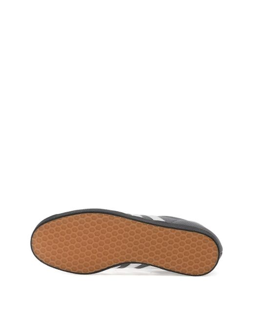 Adidas Gray Gazelle Lace-Up Sneakers for men