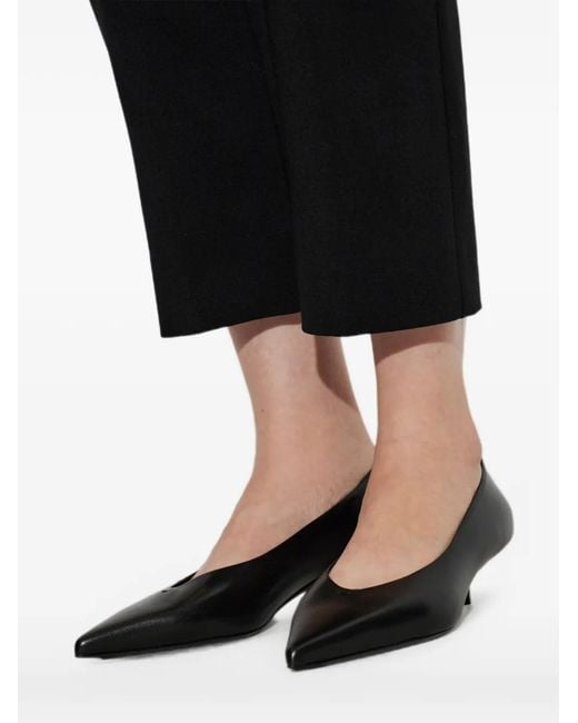 Max Mara Black Beati Pointed-Toe Pumps
