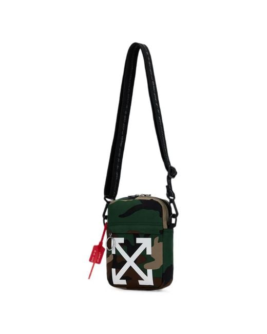 Off-White c/o Virgil Abloh White Sacoche Arrows À Motif Camouflage for men