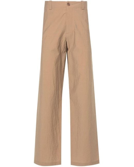 Pantalones ajustados con pinzas A.P.C. de hombre de color Natural