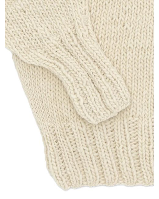 Fortela White Chamturt Sweater for men