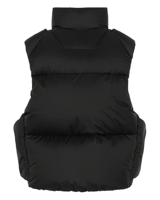 Juun.J Black Ripstop Padded Gilet for men
