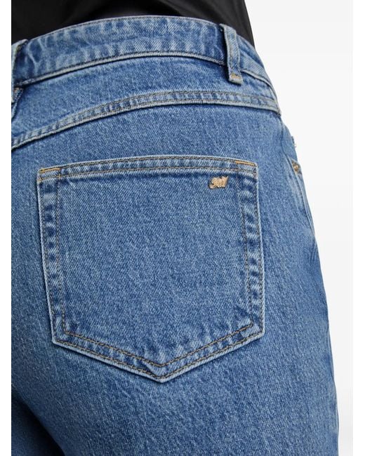 Cinq À Sept Blue Stevie Flared-Leg Jeans
