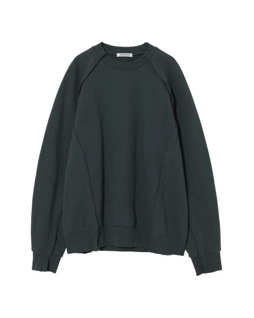 Undercover Green Raglan-Sleeve Sweatshirt for men