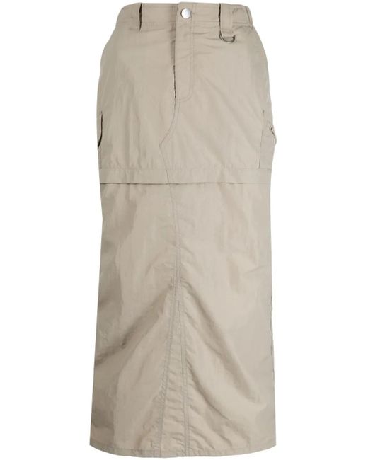 Goen.J Natural 3-Way Cargo Skirt