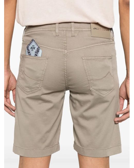 Jacob Cohen Gray Nicolas Shorts for men
