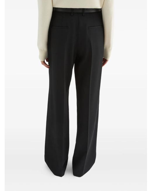 Jil Sander Black Wool Trousers