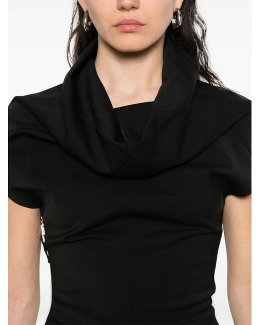 Rick Owens Shroud トップ Black