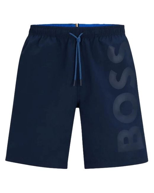 Boss Blue Orca Swim Shorts for men