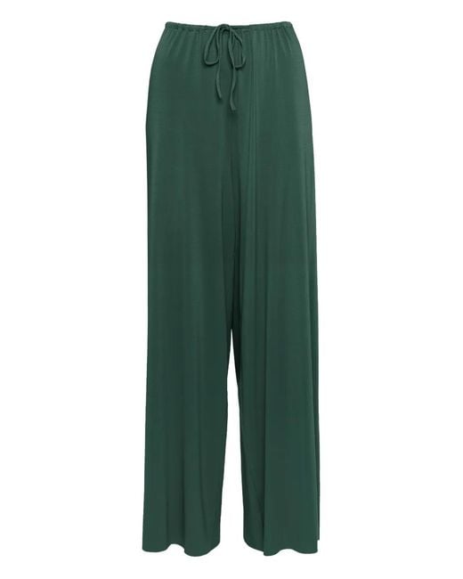 Eres Green Zelie Drawstring Trousers