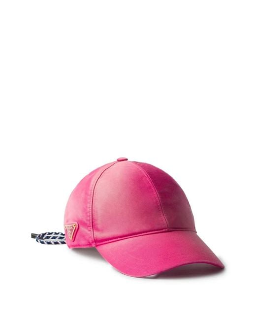 Prada Pink Cotton Baseball Cap