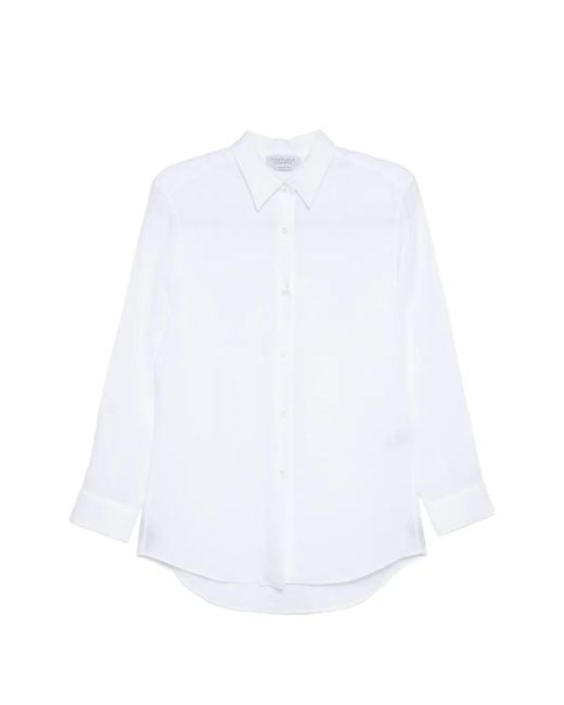 Gabriela Hearst White Reyes Button Shirt