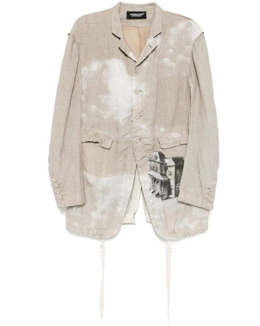 Undercover Wollen Blazer in het White voor heren