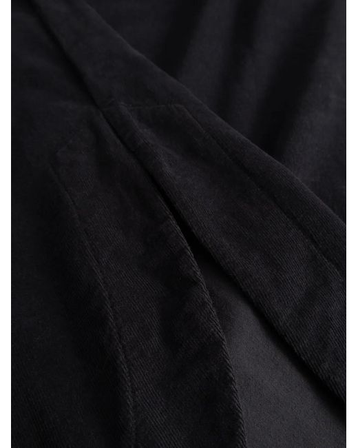 Black Crane Black Long-Sleeve Mini Dress