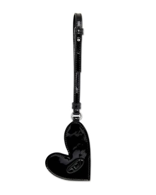 DIESEL Black Play Mirror Keyring
