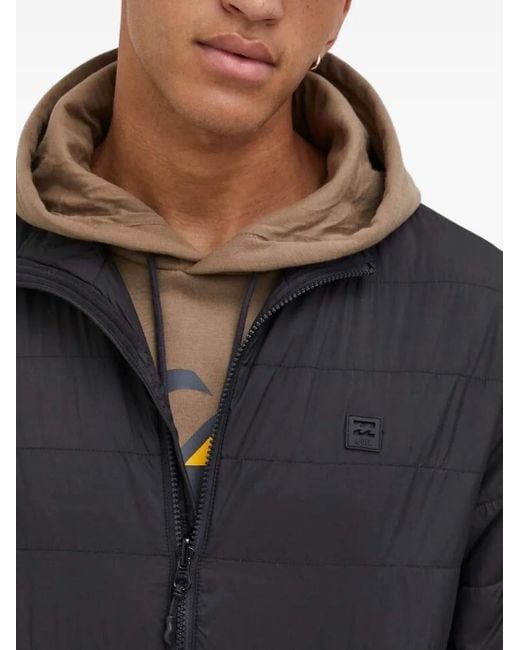 Giacca Trapuntata A Collo Alto di Billabong in Blue da Uomo