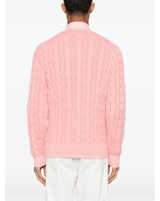 Polo Ralph Lauren Pink Sweaters for men