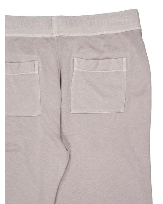 James Perse Gray French Terry Track Pants for men