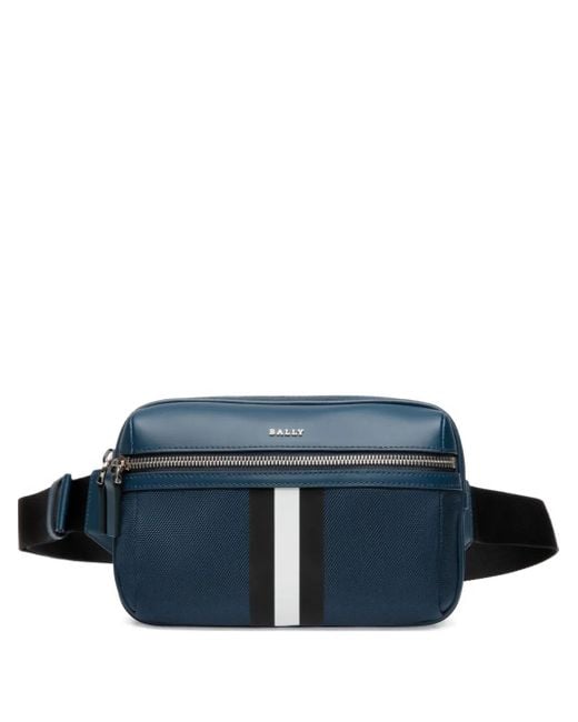 Bally Blue Ribbon-Detail Belt Bag for men