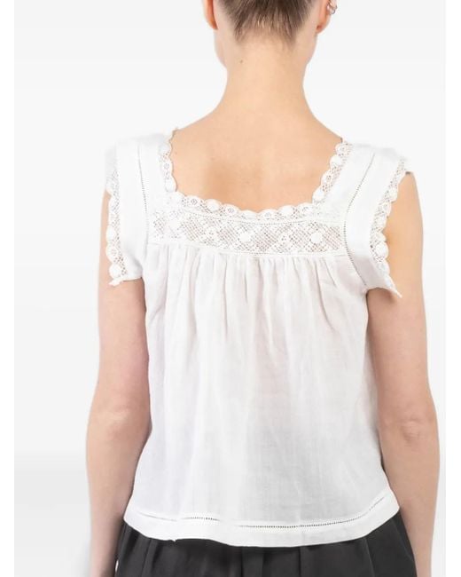 Doen Aphra Blouse in het White