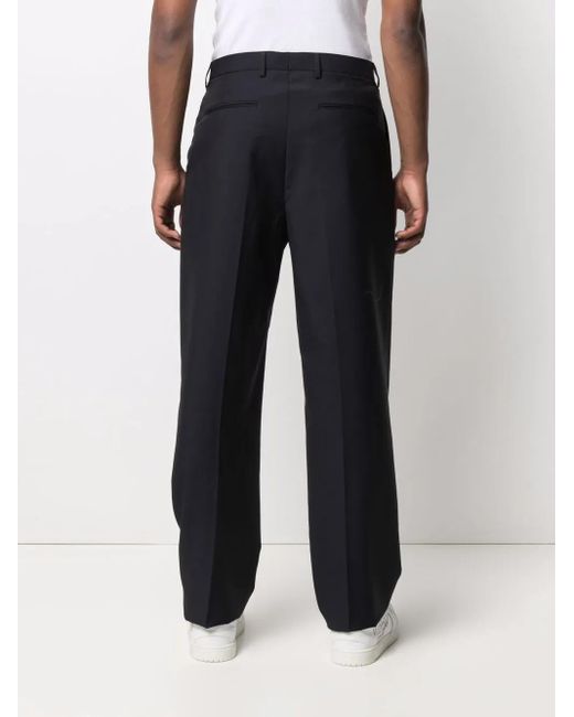 Valentino Garavani Blue Tailored Pants for men